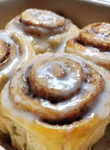 Delicious banana bread cinnamon rolls with a cinnamon sugar topping
