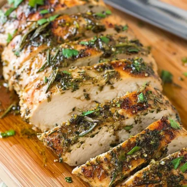 Delicious Greek chicken marinated with herbs and spices