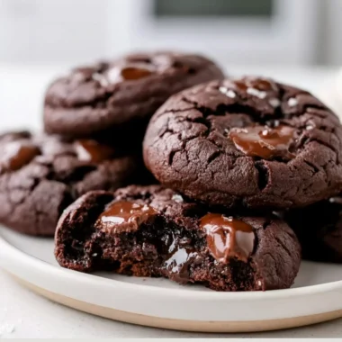 Keto flourless fudge cookies for a low-carb diet