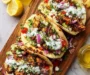 Quick Mediterranean Chicken Tacos