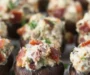 Stuffed Mushrooms with Bacon Cream Cheese & Green Onions