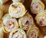 Turkey Bacon and Cheese Tortilla Pinwheels